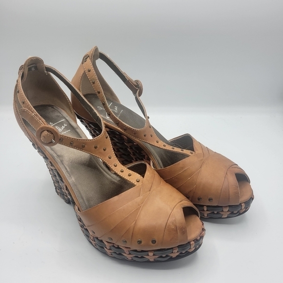 Le Due by Due Farina platform Sandals size 39 see description - Picture 1 of 16